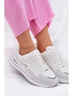Dámské tenisky Big Star RR274A213 HI-POLY SYSTEM Bílé