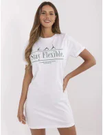 Šaty D12063M02382C bílé
