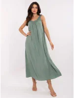 TW SK BI šaty L0125.52 khaki barva TW SK BI šaty L0125.52 khaki barva