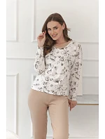 3630 DÁMSKÉ DLOUHÉ PYŽAMO SELMIA M–XL 3630 DÁMSKÉ DLOUHÉ PYŽAMO SELMIA M–XL