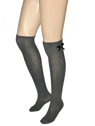 Dámské nadkolenky Gatta Parigina Cotton G 82095 Mašle