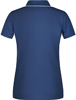 Daiber JN 727 Dámské piqué polo s kontrastní légou 02.0727 navy/white
