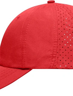 Daiber MB 6538 8 panelová kšiltovka laser cut 03.6538 red