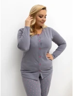 Pyžamo DU PI FP 505.05P tmavě šedé