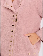 Bunda MBM KR L176.87 světle růžová