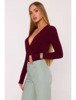 M875 Kalhoty se širokými nohavicemi - mátové