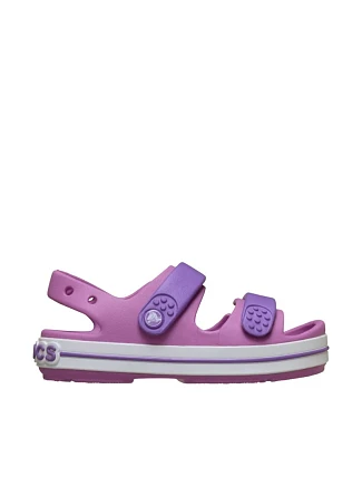 Dětské sandály Crocs Crocband Cruiser fialové 209424 6WQ Dětské sandály Crocs Crocband Cruiser fialové 209424 6WQ