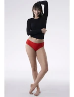 Julimex Simple panty barva:červená Julimex Simple panty barva:červená