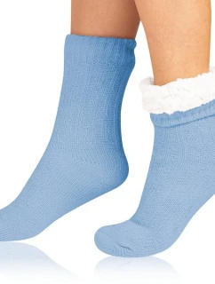 Extrémně teplé ponožky EXTRA WARM SOCKS Světle modrá - BELLINDA