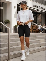 Dámské sportovní kalhoty s elastickým pasem, černé, FashionStreet SY0563 Dámské sportovní kalhoty s elastickým pasem, černé, FashionStreet SY0563
