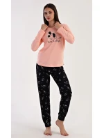 Dámské pyžamo dlouhé Let me sleep Dámské pyžamo dlouhé Let me sleep