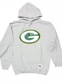 Mitchell & Ness Team Logo Hoody Green Bay Pacers M HDSSINTL1052-GBPGREY mikina pánské