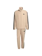 Pánské tepláky adidas Sportswear Basic 3-Stripes Woven Tracksuit Beige JX3149