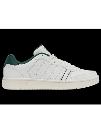 Tenisky K-swiss COURT PALISADES BRIGHT WHITE/POSY GREEN/SNOW WHITE-M (06931-146-M)
