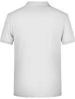 Daiber 8010 Pánské piqué polo z bio bavlny 02.8010 white Daiber 8010 Pánské piqué polo z bio bavlny 02.8010 white