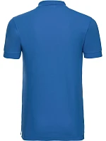 Russell Athletic 566M Pánské elastické piqué polo 10.566M azure blue Russell Athletic 566M Pánské elastické piqué polo 10.566M azure blue