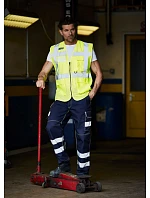 Yoko HVW 820 Hi-Vis síťovaná bezpečnostní vesta 79.W820 hi vis yellow Yoko HVW 820 Hi-Vis síťovaná bezpečnostní vesta 79.W820 hi vis yellow