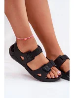 Dámské pěnové sandály na platformě Big Star – černé