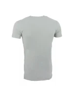 Pánský set trička a boxerek 111604 4R516 05543 šedý - Emporio Armani Pánský set trička a boxerek 111604 4R516 05543 šedý - Emporio Armani