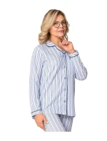 Pyžamo Martel 224 Ewa III délka/r M-2XL rozepínací