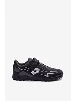 Dětské sportovní boty pro mládež LOTTO KOBALTO 2601520 Černo-Šedé