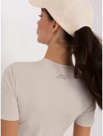 Halenka D12099M02805A světle béžová Halenka D12099M02805A světle béžová