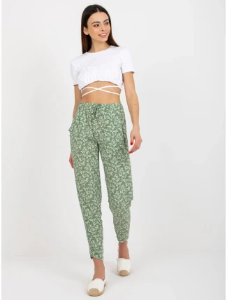 Kalhoty D73770M61869I pistácie