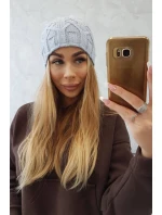 Fleecová čepice Sonia K201 modrá Fleecová čepice Sonia K201 modrá