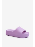 Dámské žabky na tlusté podrážce béžové Oreithano