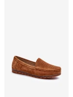 Dámské semišové mokasíny Camel S.Barski LR755