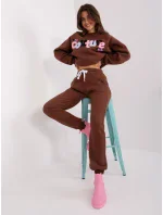 Sada EM KMPL 756.95P tmavě hnědá