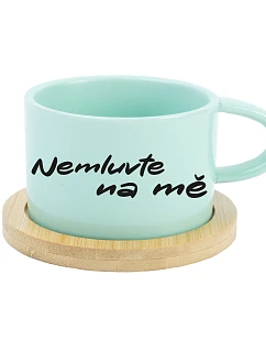 NEMLUVTE NA MĚ - mint hrníček makronka 200 ml