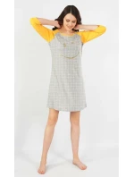 Dámská noční košile s tříčtvrtečním rukávem Úsměv Dámská noční košile s tříčtvrtečním rukávem Úsměv