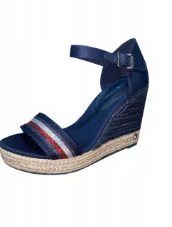 Tommy Hilfiger Grosgrain High Wedge Sandal W FW0FW05254