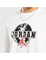 Koszulka męska Air Jordan Oversized Graphic Tee White T-shirt - IQ0829-100