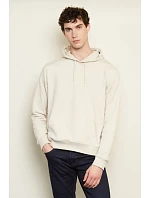 NEOBLU Nicholas Men Pánská mikina s kapucí 24.3196 dusty beige