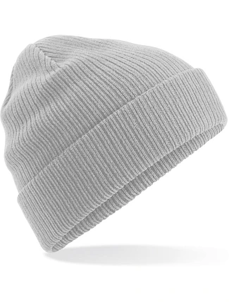 Beechfield B 50N Pletená čepice z bio bavlny 53.0050 light grey Beechfield B 50N Pletená čepice z bio bavlny 53.0050 light grey