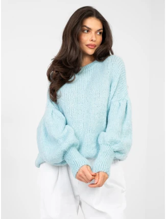 Jumper MI SW 0302.18 světle modrý Jumper MI SW 0302.18 světle modrý