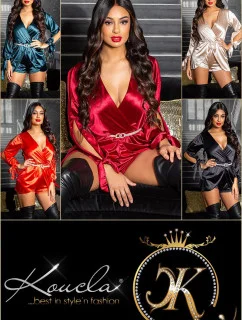 Sexy kombinéza K9608 Satin Look  - Koucla