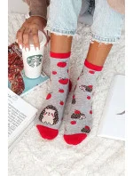 DÁMSKÉ PONOŽKY JEŽEK A JABLKO 0200.122 DÁMSKÉ PONOŽKY JEŽEK A JABLKO 0200.122