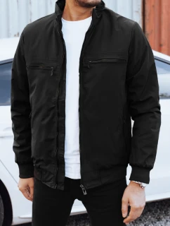 Pánská přechodná bunda černá FashionStreet TX5033