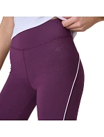 Dámské legíny 4F CAS F260, vínová, 4FWSS26TTIGF260 60S Dámské legíny 4F CAS F260, vínová, 4FWSS26TTIGF260 60S