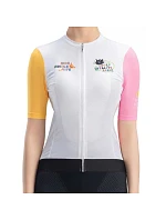 Dámské cyklistické tričko Rockbros 15210005003 S s potiskem – bílé Dámské cyklistické tričko Rockbros 15210005003 S s potiskem – bílé