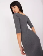 Šaty EM SK HS 21 503.43P tmavě šedé