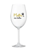 MATKA NA TAHU - čirá sklenice na víno 350 ml MATKA NA TAHU - čirá sklenice na víno 350 ml