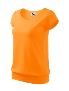 City tričko dámské tangerine orange