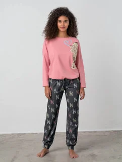 Dvoudílné dámské pyžamo Cassidy 17432 - Vamp