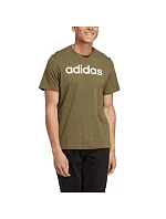 Tričko adidas Essentials Single Jersey s lineárním vyšívaným logem M IC9280