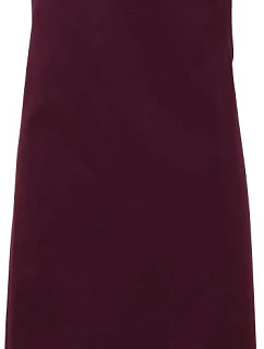 Premier PR 102 Zástěra z bio bavlny 39.0102 aubergine