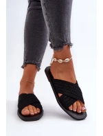 Dámské žabky Big Star NN274077 černé